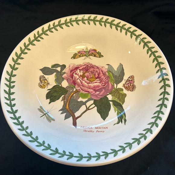 Portmeirion Botanic Garden 10” Low Pasta Serving Bowl - Picture 1 of 2